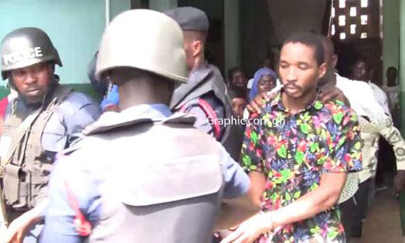 Suspect nearly mobbed outside courtroom