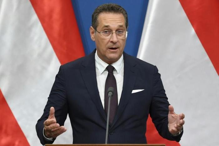 Austria's opposition has called for the resignation of far-right leader and Vice-Chancellor Heinz-Christian Strache