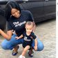 Yvonne Nelson and Daughter
