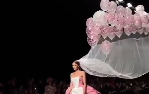 Flying veil