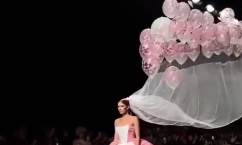 Flying veil