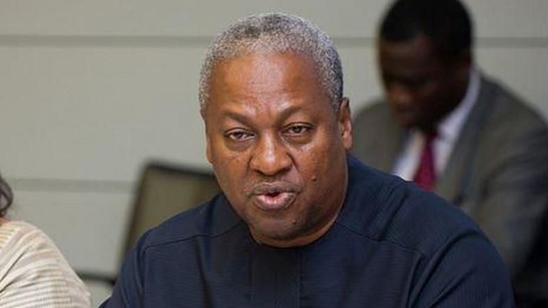 Former president John Mahama