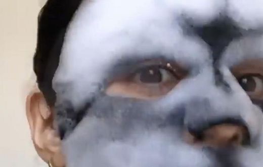 See Vanessa Hudgens Bubbling Face Mask Selfie