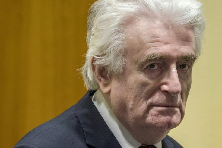 Karadzic, now 73, was notorious for his role in the 1995 Srebrenica massacre of than 8,000 Muslim men and boys in the worst bloodletting on European soil since World War II