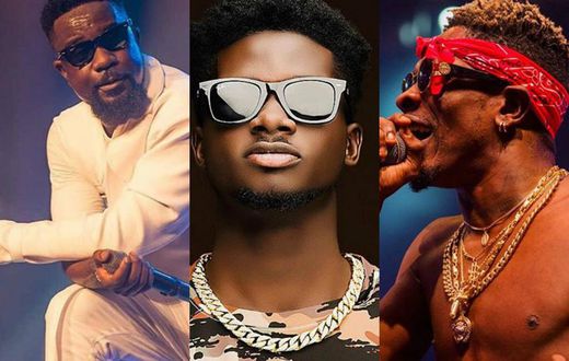 Sarkodie, Kuami Eugene and Shatta Wale