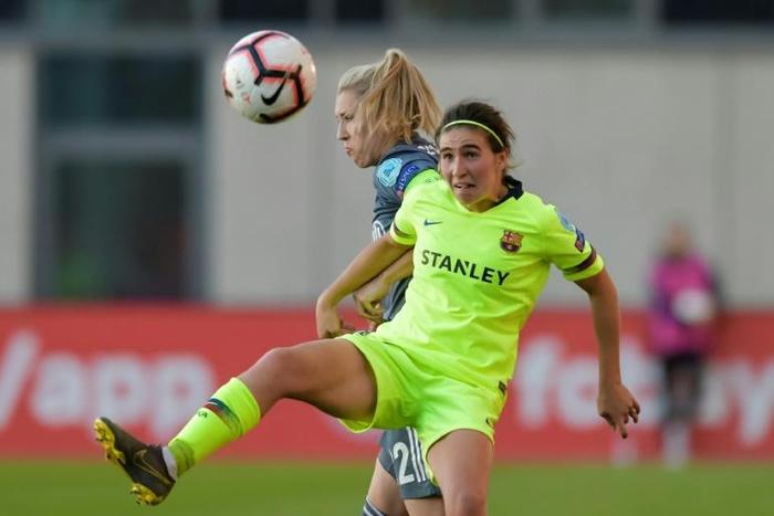 Barcelona and Bayern Munich were drawn together in the semi-finals of this season's women's Champions League