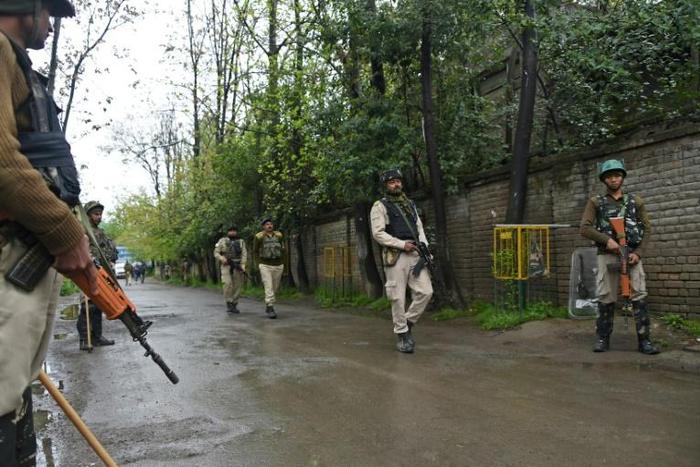 Tens of thousands of troops, paramilitaries and police have been sent to restive Kashmir ahead of the second round of India's vote in which more than 157 million people are eligible to cast ballots