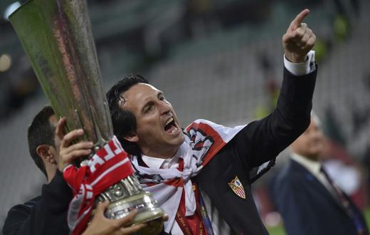 Arsenal boss Unai Emery won the Europa League three times with Sevilla