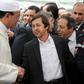 Said Bouteflika (centre), brother of Algeria's ex-president Abdelaziz Bouteflika, pictured in 2012