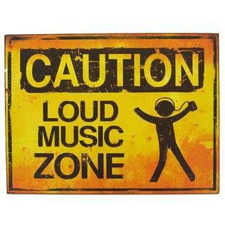Put on loud music