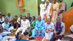 Pastors join Bawumia, other Muslims to worship in mosque