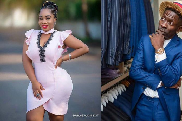 Moesha Boduong and Shatta Wale