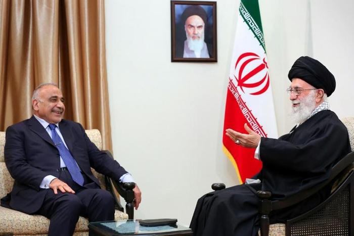 Iran's supreme leader Ayatollah Ali Khamenei told Iraqi premier Adel Abdel Mahdi that the US is plotting to remove his government