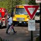 Students are evacuated from the Recreation Center at Northridge in Highlands Ranch after a shooting at the STEM School Highlands Ranch on May 7, 2019