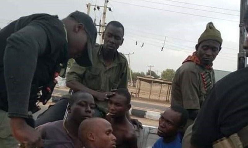 Local hunter single-handedly arrests 13 Boko Haram men alive, kills two (photos)