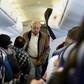 Mexico President Andres Manuel Lopez Obrador always travels by commercial flights, even sitting in economy class