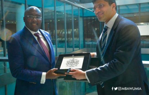 Dr. Bawumia at London Stock Exchange