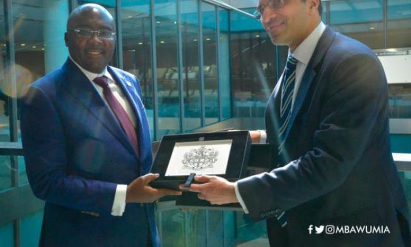 Dr. Bawumia at London Stock Exchange