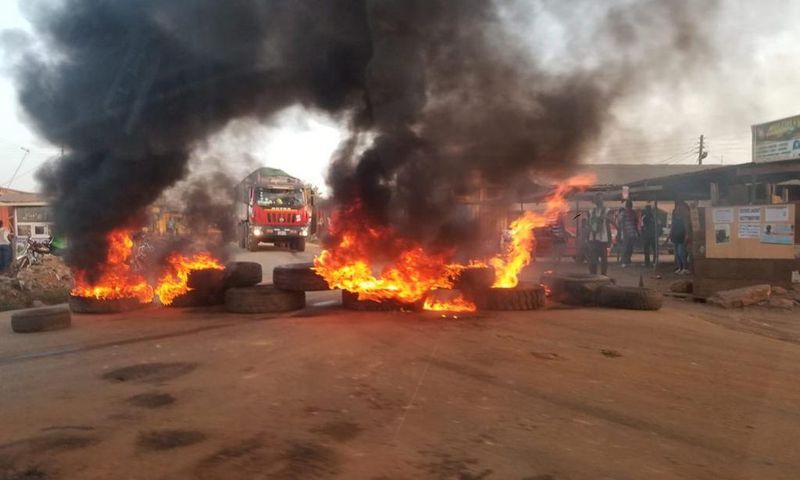 Dawhenya-Afienya demonstrations