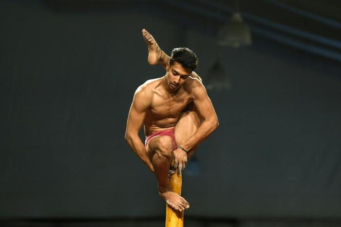 Mallakhamb resembles gymnastics and is often described as 'yoga-on-a-pole'
