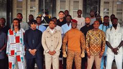 Ibrahim Traore reopens stadium with special match between military and African stars