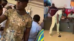 Angry NDC supporters invade the party's press conference in Kumasi