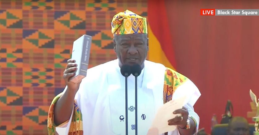 ‘I intend to always tell you the truth’ – President Mahama in acceptance speech