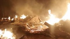 Fire destroys Tamale Timber Market days after Kantamanto fire disaster
