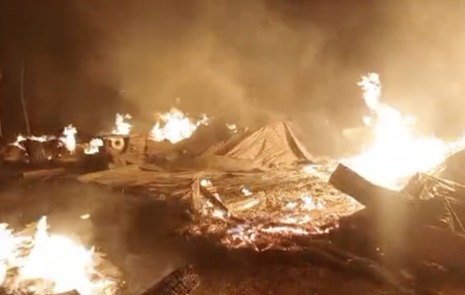 Fire destroys Tamale Timber Market days after Kantamanto fire disaster