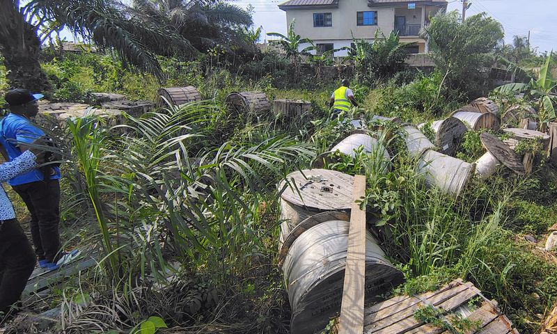 National Security operatives discover ECG meters in abandoned building, cables in bush
