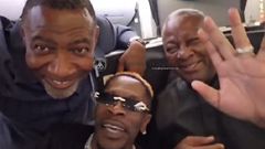 Dr. Lawrence Tetteh, Shatta Wale and President John Mahama