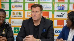 Ghana Black Queens head coach Kim Lars Björkegren