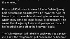 Prophet Clement Testimony message to Mohammed Kudus