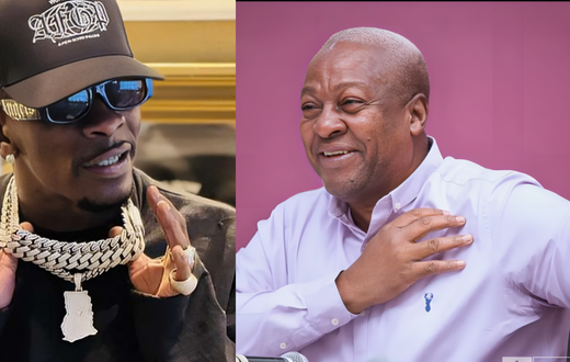 President Mahama sings Shatta Wale’s ‘Mahama Paper’ song word for word (Video)