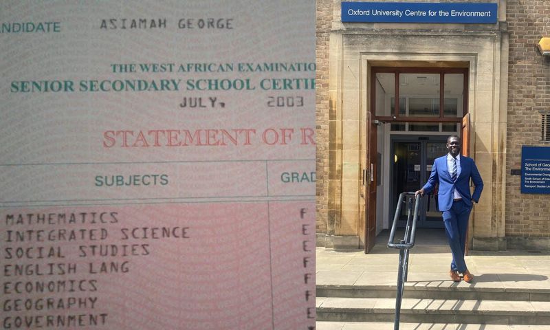 From 4 Fs in WASSCE to lecturer at Oxford: The remarkable story of Dr George Asiamah
