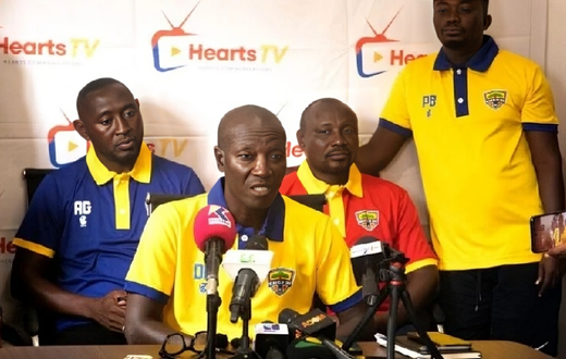 'I'm very impressed' – Didi Dramani hails Hearts players despite loss to Kotoko