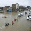 Government hospitals in Karachi said 12 people had died in recent days in flood-related incidents