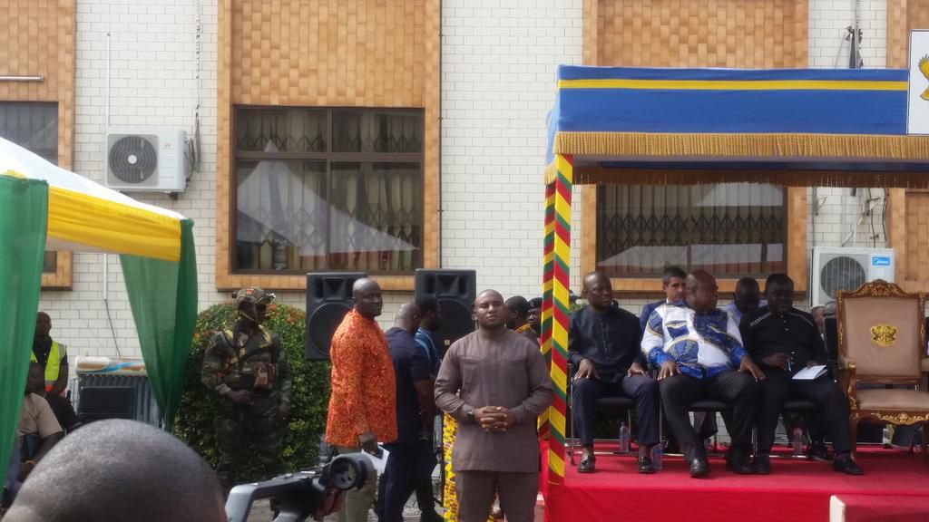 Akufo-Addo has new bodyguards and they look fearsome