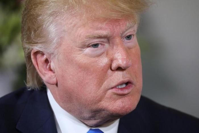 US President Donald Trump says Mexico has to "step up to the plate" and crack down on migrants if it hopes to avoid Washington placing a five percent tax on all Mexican imports