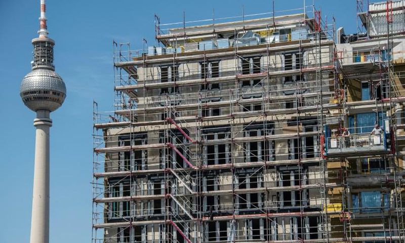 Although homes are still being built in Berlin, many locals feel that rising rents have priced them out of the market