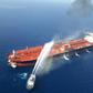Tensions around the Gulf shipping channel, vital to the transportation of crude, soared after two tankers came under attack early Thursday