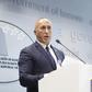 Kosovo Prime Minister Ramush Haradinaj speaks during a press conference at the government headquarters in Pristina on July 19, 2109, after he resigned for being called as a suspect before a war crimes court in The Hague."I received a call by the specia...