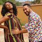Yvonne Nelson and Majid