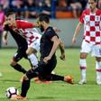 Tunisia's Naim Sliti scores a penalty against World Cup runners-up Croatia