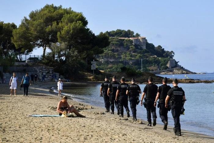Some 10,000 members of the French security forces have been deployed across the glamorous resort of Biarritz
