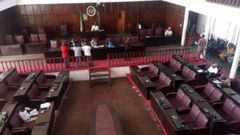 Lawmakers flee as 3 snakes fall from chamber’s ceiling and give them hot chase