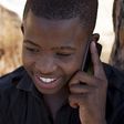 Boy using a phone