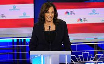 Harris makes the case that Biden should pass the torch to her