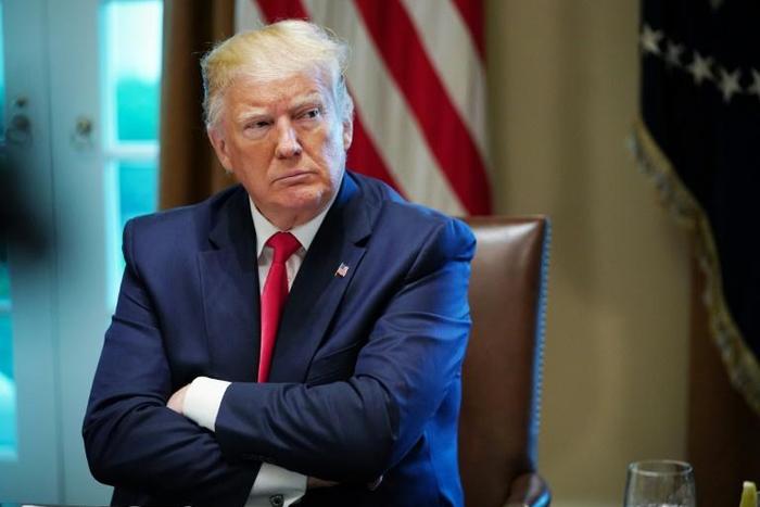 US President Donald Trump dismissed previous threats by Tehran that in case of conflict it could block the Hormuz Strait -- a narrow seaway vital to the world's oil supplies