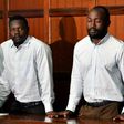 Alex Olaba and Frank Wanyama, seen in the dock, were both handed jail terms of 15 years over the rape of a singer